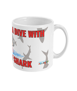 "I Survived a Dive with Granny Shark" Mug