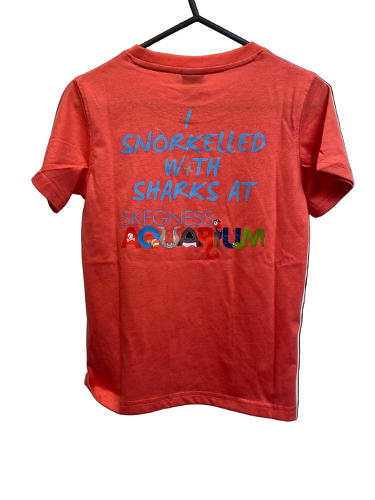 Shark Snorkelling T-Shirt New