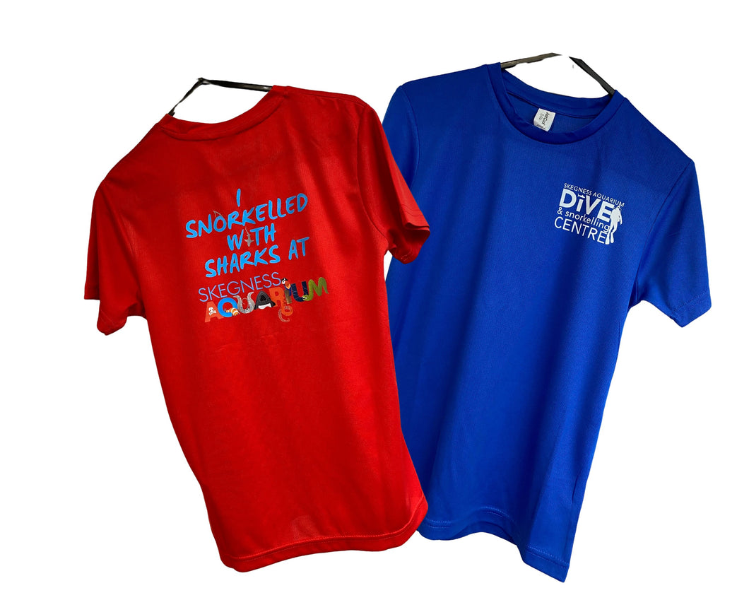 Shark Snorkelling Kids T-Shirt