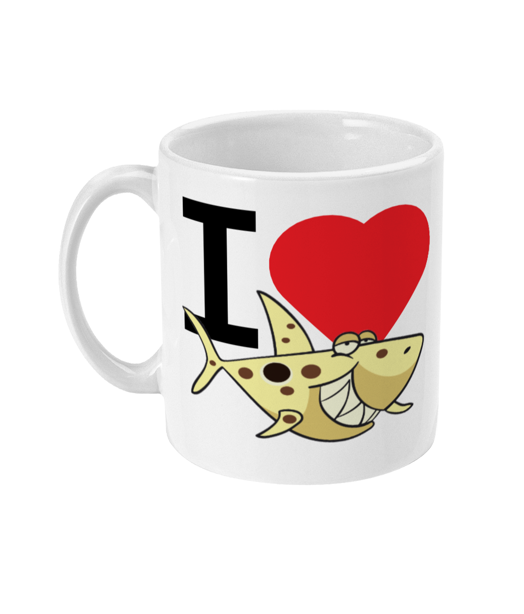 I Heart Sharks 11oz Mug