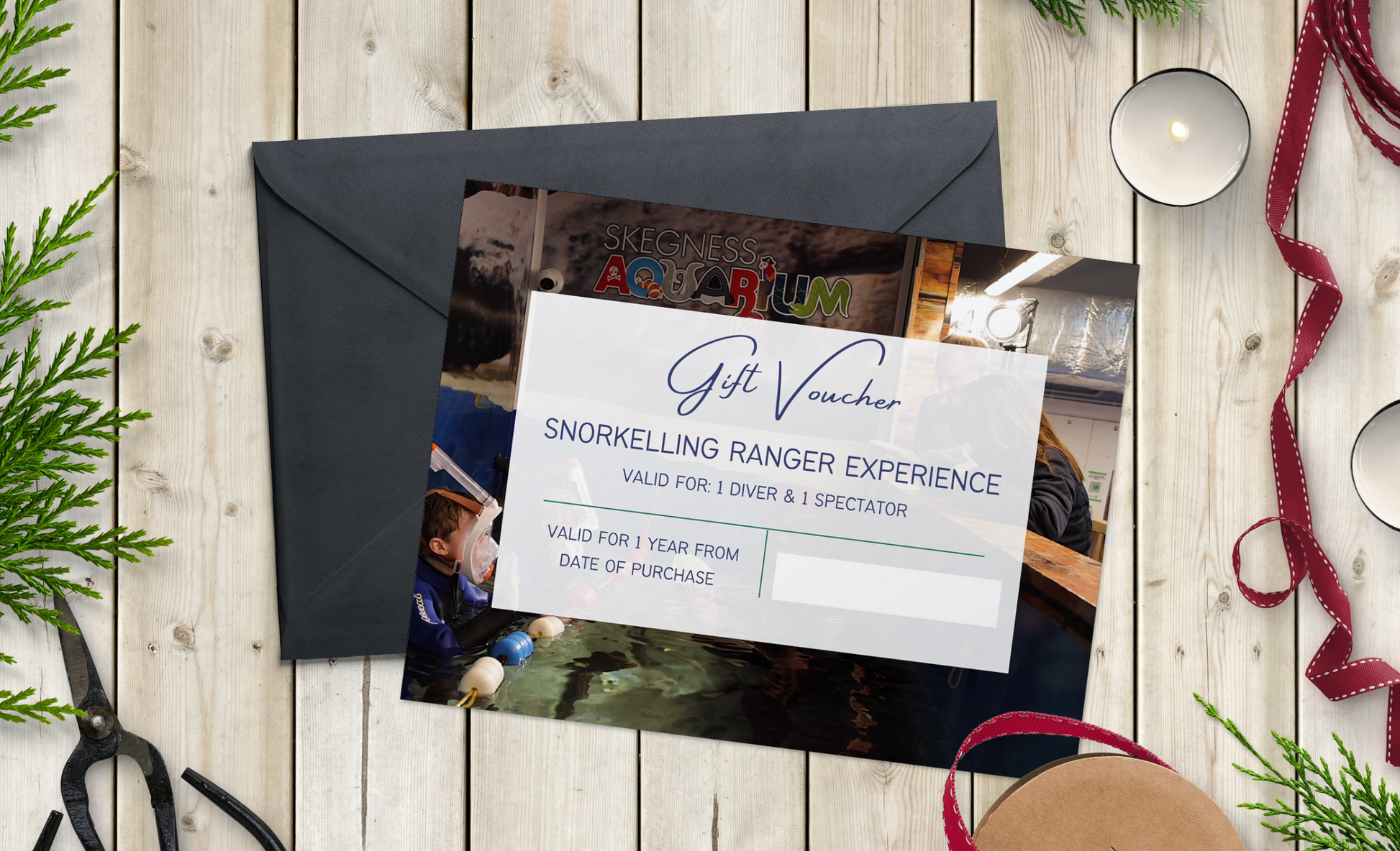 A digital gift voucher for the Shark Snorkelling Ranger Experience